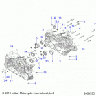 FTR 1200 CARBON LE (N20RTR25) Engine, case asm. - n20rtr25 (200855c)