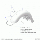 CHIEFTAIN CLASSIC ALL OPTIONS (N20TFAAA) Body, fender, front - n20tcdbb all options (200760c)