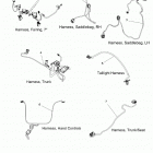 ROADMASTER DARK HORSE ALL OPTIONS (N20TKDBB) Electrical, wire harness 2 - n20tkdbb all options (20080...