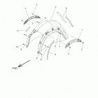 CHIEFTAIN STANDARD THUNDER BLACK (N20TCBAA) Body, fender, rear - n20tcbaa all options (200739)