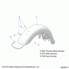 ROADMASTER DARK HORSE ALL OPTIONS (N20TKDBB) Body, fender, front - n20tkdbb all options (200801c)