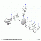 SPRINGFIELD DARK HORSE INTL (N21TJDBBE) Electrical, headlight, front turn signals - n20lcarr  / ...
