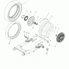ROADMASTER PREMIUM ALL OPTIONS (N20TRABB) Wheel, rear - n20mse00 anniversary, all options (200584)