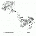 CHIEFTAIN STANDARD THUNDER BLACK (N20TCBAA) Engine, crankcase bearings - n20tcbaa all options (20062...