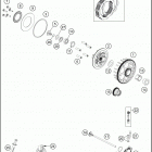 2019 150 SX ENGINE Сцепление