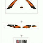 2019 300 XC-W TPI CHASSIS Наклейки