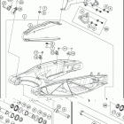 2019 1290 SUPER ADVENTURE S SILVER CHASSIS Бугель