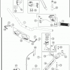 2019 1290 SUPER DUKE GT WHITE CHASSIS Руль