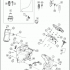2019 1290 SUPER ADVENTURE S SILVER CHASSIS Панель приборов