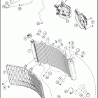 2019 790 ADVENTURE R ENGINE Система охлаждения