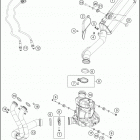 2019 790 Adventure ORANGE CHASSIS Глушитель