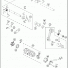 2019 690 ENDURO R ENGINE Механизм переключения