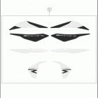 2019 1090 ADVENTURE R CHASSIS Наклейки