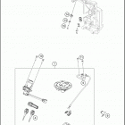 2019 790 DUKE ORANGE CHASSIS Панель приборов