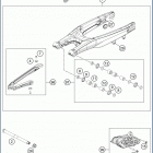 2020 TE 300i CHASSIS Бугель
