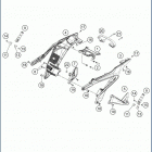 2020 VITPILEN 701 CHASSIS Subframe