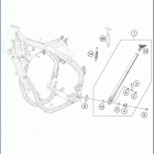 2020 TE 300i CHASSIS Side   /   center stand