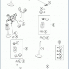 2020 701 ENDURO ENGINE Val ve drive