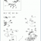 2020 TE 300i CHASSIS Электрика