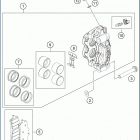 2020 FS 450 CHASSIS Передний суппорт