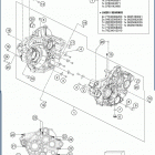 2020 FE 350 ENGINE Картер двигателя