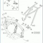 2020 TC 65 CHASSIS Рама