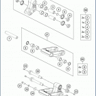 2020 701 ENDURO CHASSIS Соединение рычагов