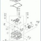 2020 FE 350 ENGINE Головка цилиндров