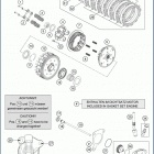 2020 VITPILEN 701 ENGINE Сцепление