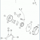 2020 FE 501 ENGINE Система зажигания