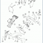 2020 VITPILEN 701 CHASSIS Обтекатель , крылья