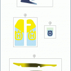 2020 FS 450 CHASSIS Наклейки