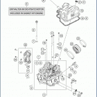 2020 701 ENDURO ENGINE Головка цилиндров