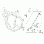 2020 FE 501s CHASSIS Side   /   center stand