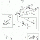 2020 TX 300i CHASSIS Бугель