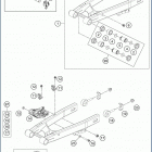 2020 TC 50 CHASSIS Бугель