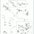 2020 701 ENDURO CHASSIS Руль