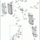 2020 FE 501 ENGINE Система охлаждения