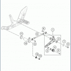 2020 VITPILEN 701 ENGINE Рычаг переключения