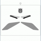 2020 TC 65 CHASSIS Наклейки