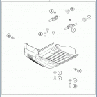 2020 701 ENDURO CHASSIS Зажита двигателя