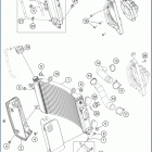2020 VITPILEN 701 ENGINE Система охлаждения
