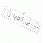 2020 TE 150 ENGINE Корпус Дросселя