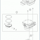 2020 FE 501 ENGINE Цилиндры