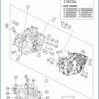 2020 FE 501 ENGINE Картер двигателя