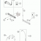 2020 TE 300i CHASSIS Панель приборов