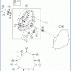2020 VITPILEN 701 ENGINE Кожух сцепления