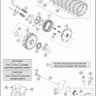 2020 701 ENDURO ENGINE Сцепление
