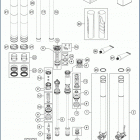 2020 FX 350 CHASSIS Передняя вилка