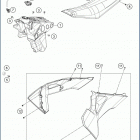 2020 TX 300i CHASSIS Tank, seat